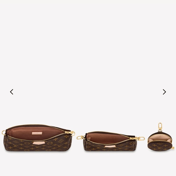 Louis Vuitton Light Pink Multi Pochette - Picture 3 of 8